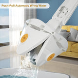NEW Extended Triangle Mop 360 Twist Squeeze Wringing XType Window Glass Toilet Bathrrom Floor Wall Window Cleaning Mop