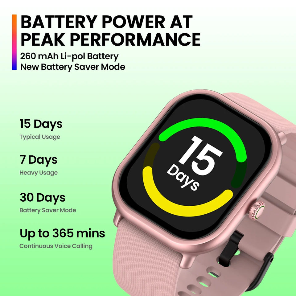 Nuovo Zeblaze GTS 3 Pro Smartwatch con chiamate vocali, schermo AMOLED HD ultra-grande, smartwatch per il monitoraggio di salute e fitness per uomini e donne