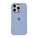 Custodia in silicone originale per iPhone 13 14 15 16 17 Pro Custodia ufficiale per Apple iPhone 16 Plus 17 Air 13 14 15 16 17 Pro Max