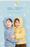 Fall and Winter Children's Light Paragraph down Jacket Children's Jacket New Boys and Girls Big Boy Hooded White Duck down Jacke