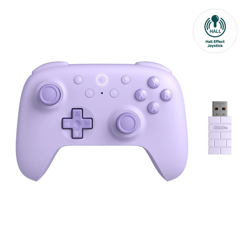 Controller di gioco wireless 8BitDo Ultimate 2C per PC, Windows 10, 11, Steam Deck, Raspberry Pi, accessori per gamepad Android