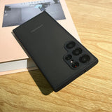 Aromr Shockproof Silicone Protect Case For Samsung Galaxy S24 S21 S22 S23 Plus S20 S21 FE S24 Ultra 5G Skin Feel Back Cover