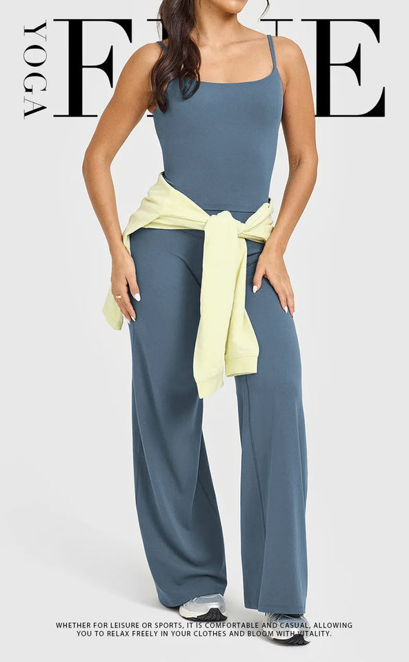 NCLAGEN GYM Tank Top With Built In Bra women's Yoga clothing  running Square Neck fitness vest beautiful back sports Workout