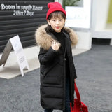Girls Cotton Jacket Thickened Down Cotton Outerwear Children's Winter Coat Teen Clothes Girls 5 7 9 10 11 12 Years Parka Clothes