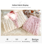 Camicia da notte premaman in flanella spessa, stile autunno inverno, cardigan per l'allattamento, manica lunga, pantaloni lunghi, calda camicia da notte per l'allattamento