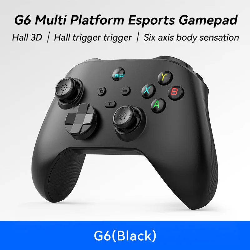 Controller di gioco mobile G6 per Switch/iOS/Android/PC Supporto streaming media/cloud Gioco per telefono cellulare GamePad Joystick effetto Hall