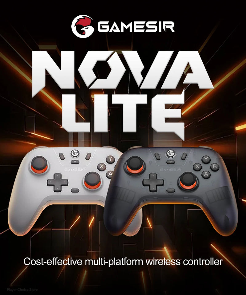 Gamesir Nova Lite Gamepads PC for Nintendo Switch 2 Controller Switch Steam Android iOS iPhone Controle Hall Effect Joystick