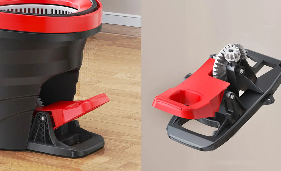 Complete Mop Set for Removing Cubes, Rotating Twist Design with an Easy-Start Removal System