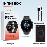 Nuovo Zeblaze Btalk 3 Plus Smartwatch con chiamate vocali, ampio display HD a colori da 1,39'', Smartwatch per il monitoraggio del fitness per uomini e donne