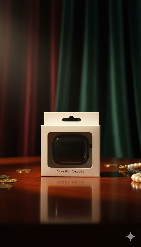 Custodia protettiva elegante Cyber Blue per Apple AirPods (3a generazione/Pro/2/1)