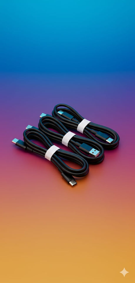 Cavi di ricarica e sincronizzazione premium da USB-C a USB-A