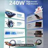 Cavi di ricarica e sincronizzazione premium da USB-C a USB-A