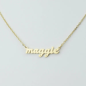 Collana con nome - collana con nome personalizzata