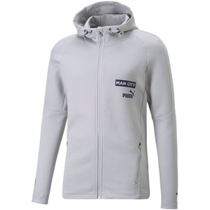 Giacca da rappresentanza con cappuccio casual del Manchester City 2023 - Puma