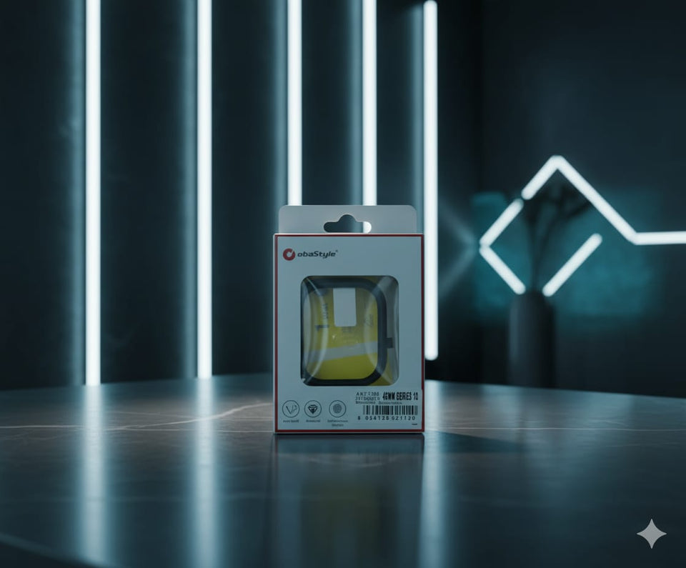 Pellicola protettiva per schermo a copertura totale obaStyle per Apple Watch Series